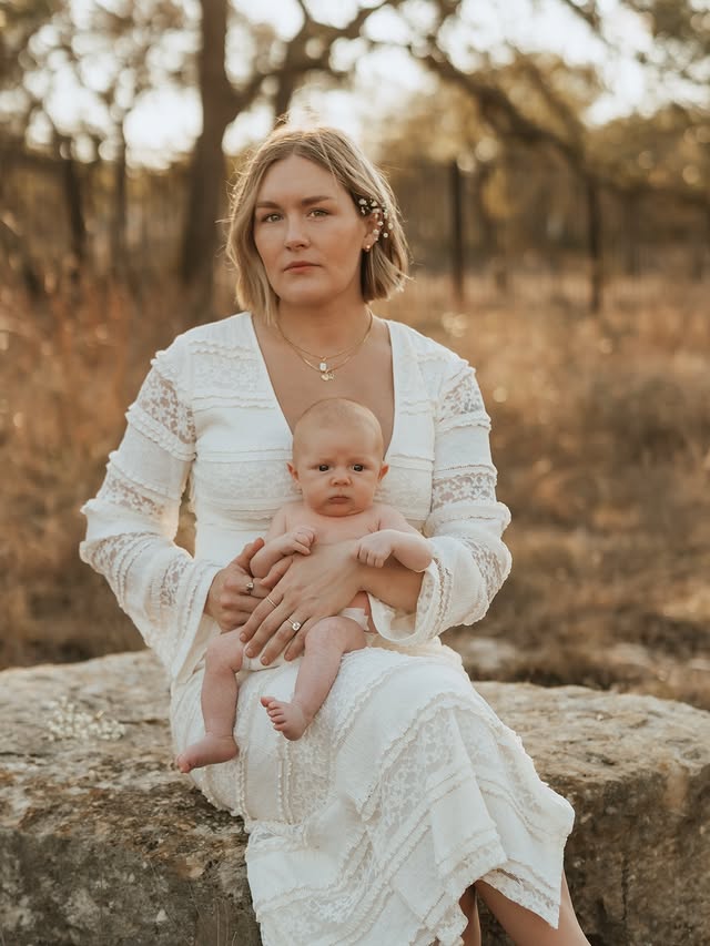 Newborn baby peacefully sleeping